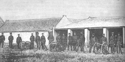 Etelä-Afrikan tasavallan tykistö, 1880-luku tekijältä Unbekannt