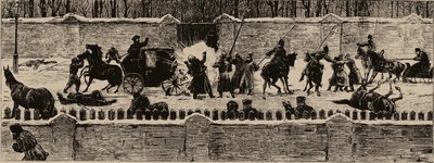 Aleksanteri II:n salamurha 13. maaliskuuta 1881. tekijältä Unbekannt