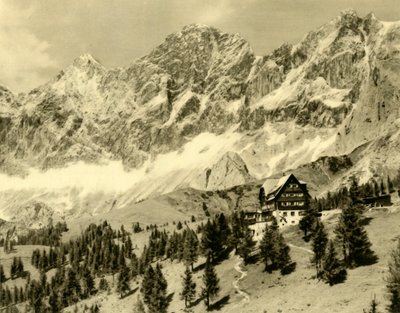 Austriahütte ja Dachstein, Steiermark, Itävalta, 1935. tekijältä Unbekannt