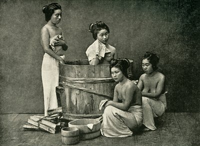 "The Bath House", 1891. tekijältä Unbekannt