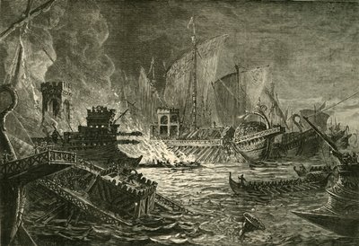 Actiumin taistelu, 1890. tekijältä Unbekannt