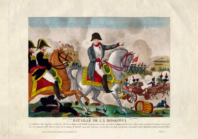 Borodinon taistelu 26. elokuuta 1812, noin 1812 tekijältä Unbekannt
