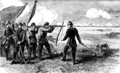 Battle of Bull Run, Virginia, 1861 c1880 tekijältä Unbekannt