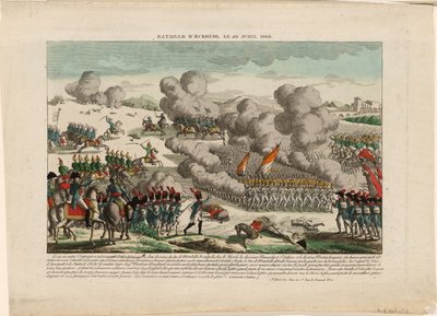 Eggmühlin taistelu 22. huhtikuuta 1809, noin 1809 tekijältä Unbekannt