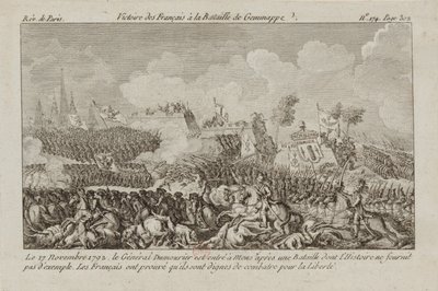 Jemappesin taistelu, 1792. tekijältä Unbekannt