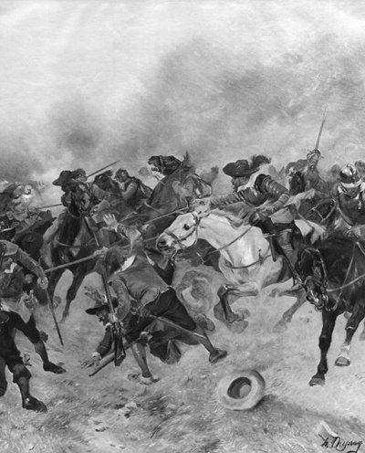Marston Moorin taistelu, 1644 tekijältä Unbekannt