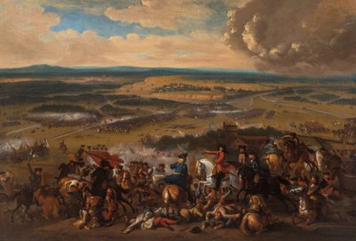Speyerbachin taistelu 15. marraskuuta 1703 1700-luvulla. tekijältä Unbekannt