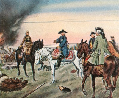 Zorndorfin taistelu, 25. elokuuta 1758, 1936. tekijältä Unbekannt