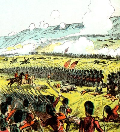 Alman taistelu, 1854, c1850-luku tekijältä Unbekannt