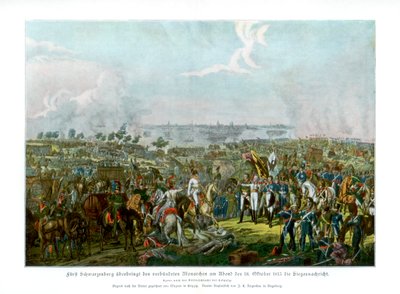 Kansakuntien taistelu Leipzigissä, Saksassa, 18. lokakuuta 1813 1900 tekijältä Unbekannt
