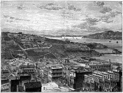 San Franciscon lahti, Amerikka tekijältä Unbekannt