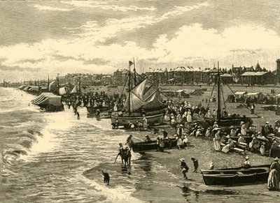 The Beach, Yarmouth, 1898. tekijältä Unbekannt