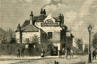 The Black Lion, Church Street, Chelsea, vuonna 1820, n. 1876. tekijältä Unbekannt