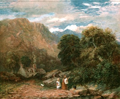 The Blackberry Gatherers, c1850, c1900. tekijältä Unbekannt
