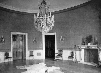Sininen huone Valkoisessa talossa, Washington DC, USA, 1908 tekijältä Unbekannt