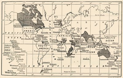 Brittiläinen imperiumi, 1897 tekijältä Unbekannt