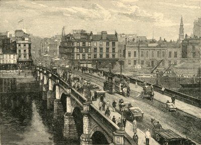 Broomielaw Bridge, Glasgow, 1898. tekijältä Unbekannt