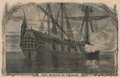 Perjantain hautaus, c1870 tekijältä Unbekannt
