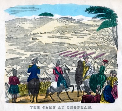 Chobhamin leiri, 1800-luku tekijältä Unbekannt
