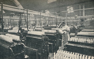 Kynttilänmuovaushuone, v1917 tekijältä Unbekannt