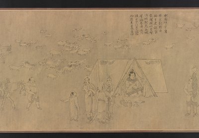 Cai Wenjin vankeus, Ming-dynastia, 1300-1400-luku. tekijältä Unbekannt