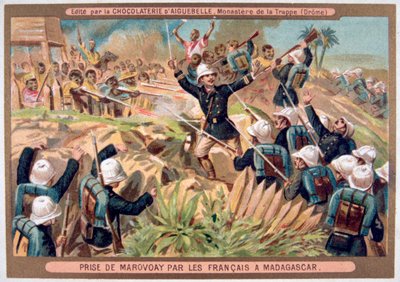 Marovoayn vangitseminen ranskalaisten toimesta, Madagaskar, 1800-1900-luku tekijältä Unbekannt