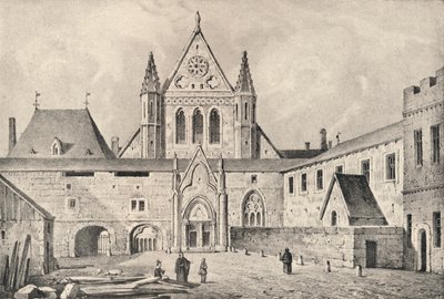 Karmeliittien luostari Rue dEnfer -kadulla, Pariisi, 1915 tekijältä Unbekannt