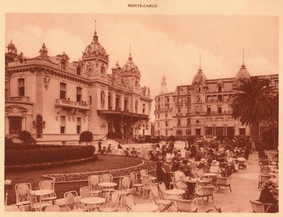 Casino ja Hotel de Paris, Monte Carlo, 1930. tekijältä Unbekannt