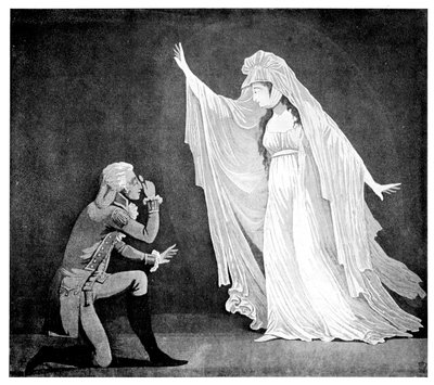 Castle Spectre ja hänen ihailijansa, 1793 tekijältä Unbekannt