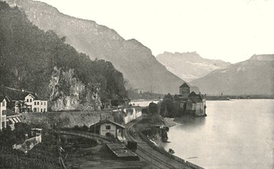 Chillonin linna, Sveitsi, 1895. tekijältä Unbekannt