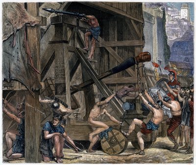 Katapultti, c1868 tekijältä Unbekannt