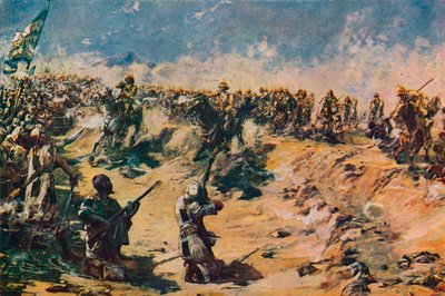 The Charge of the 21st Lancers at Omdurman, 1898 1906 tekijältä Unbekannt