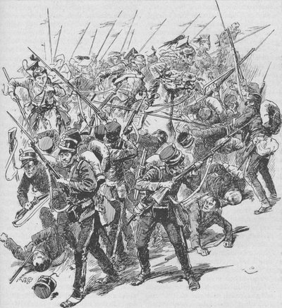 The Charge of the Austrian Lancers, 1902 tekijältä Unbekannt