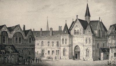Sorbonnen yliopisto vuonna 1550, 1915 tekijältä Unbekannt