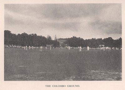 Colombon krikettikenttä, Ceylon, 1912. tekijältä Unbekannt