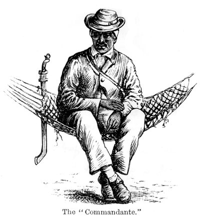 Komentaja, Santo Domingo, 1873 tekijältä Unbekannt
