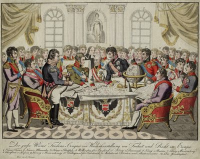 Wienin kongressi, n. 1815 tekijältä Unbekannt