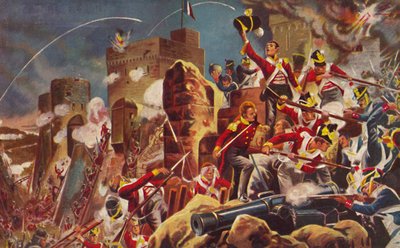 Connaught Rangers. Citadelin vangitseminen Badajozissa, 1812, 1939 tekijältä Unbekannt