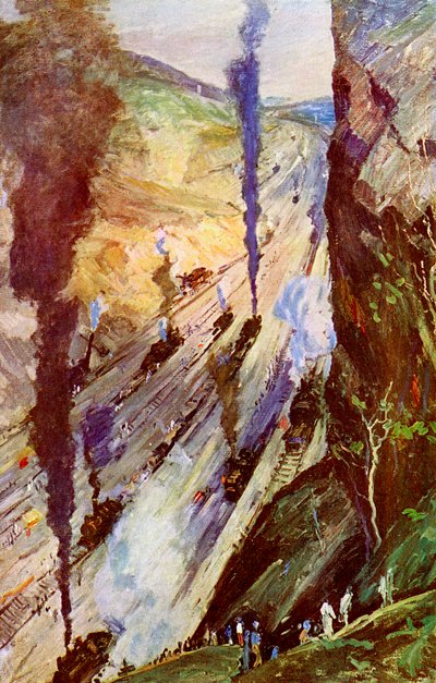 The Conquerors, Culebra Cut, Panama Canal, Panama, 1926 tekijältä Unbekannt