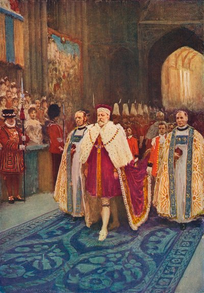 Kuningas Edward VII:n ja kuningatar Alexandran kruunajaiset, 1902 1906 tekijältä Unbekannt