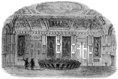Neuvoston kamari Haagissa, Alankomaissa, 1800-luku tekijältä Unbekannt
