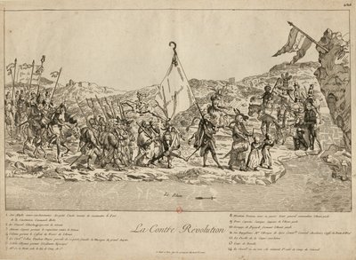 Vastavallankumous, 1791. tekijältä Unbekannt