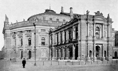 The Court Theatre, Wien, Itävalta, 1899 tekijältä Unbekannt