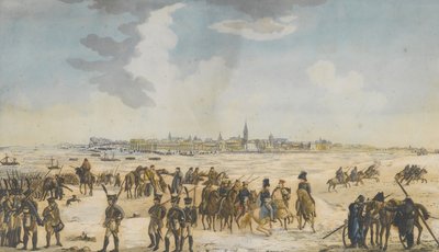 Venäjän armeijan ylitys Reinin lähellä Düsseldorfia, 13. tammikuuta 1814 1814 tekijältä Unbekannt