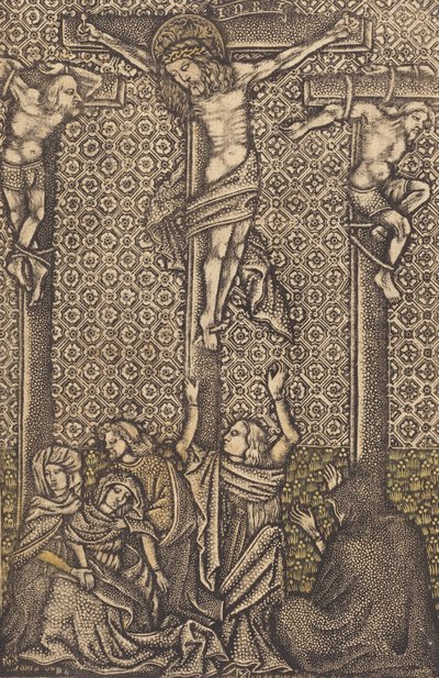 Ristiinnaulitseminen, n. 1460. tekijältä Unbekannt