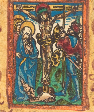 Ristiinnaulitseminen, n. 14901500. tekijältä Unbekannt