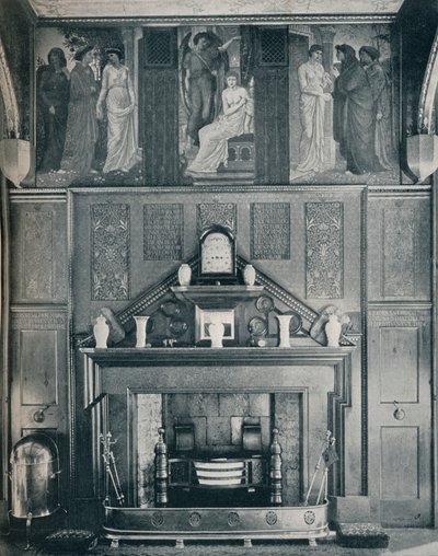 Cupid and Psyche Frieze No. I Palace Green North Wallissa, vuodelta 1898 tekijältä Unbekannt
