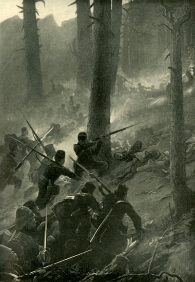 Rohkea hyökkäys Spingawi Khotaliin, 2. joulukuuta 1878, 1901. tekijältä Unbekannt