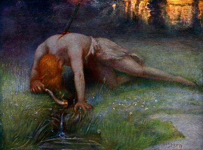 "Siegfriedin kuolema", 1906 tekijältä Unbekannt