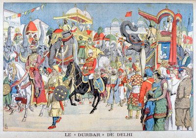 Delhi Durbar, 1903 tekijältä Unbekannt